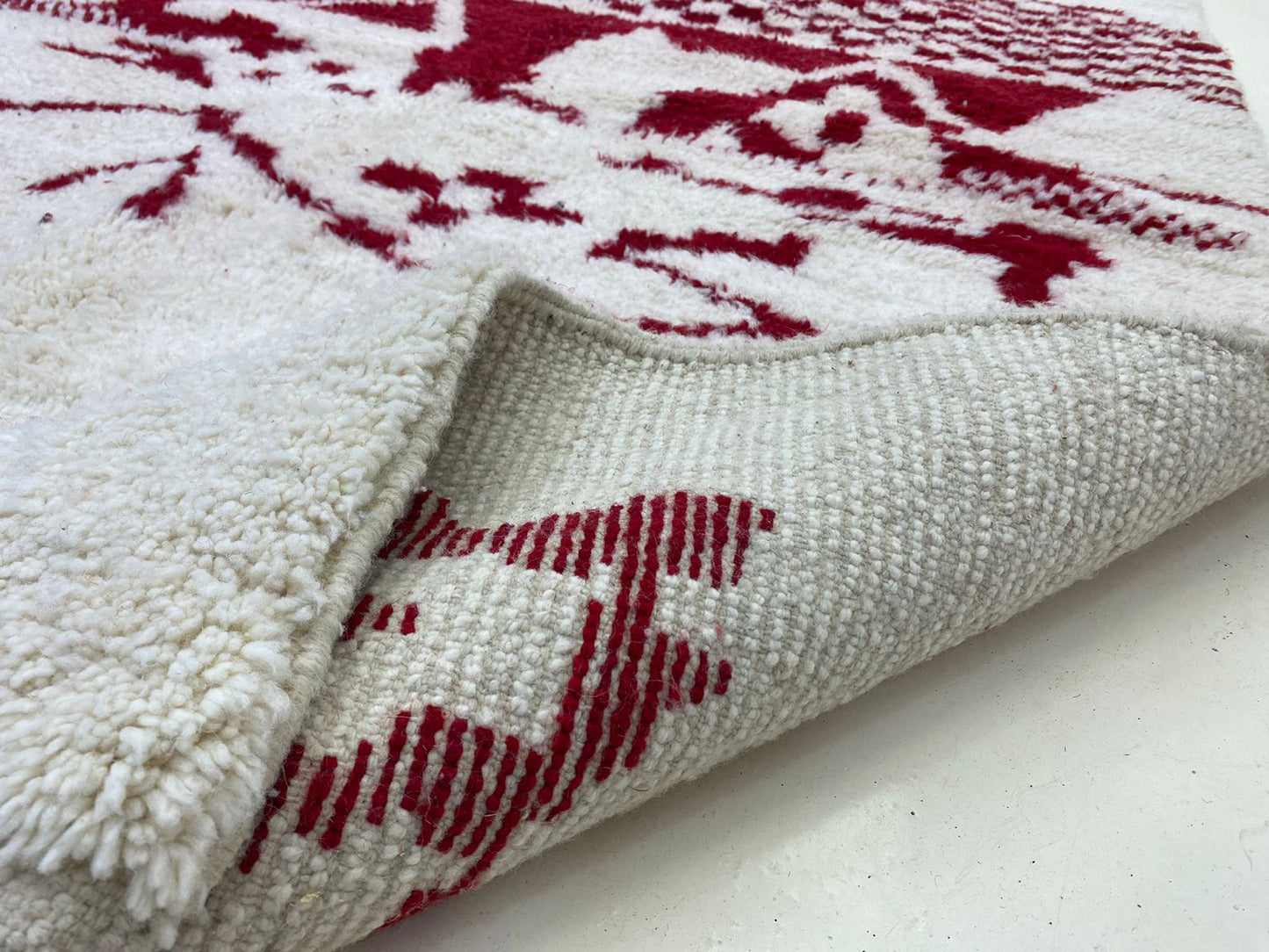 Moroccan Handmade Berber Rug, Custom Room Decor Rug.