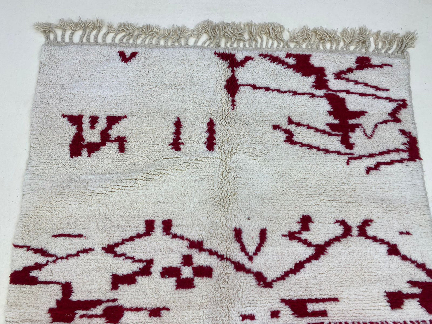 Moroccan Handmade Berber Rug, Custom Room Decor Rug.