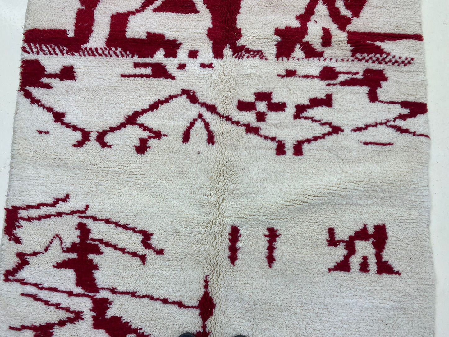 Moroccan Handmade Berber Rug, Custom Room Decor Rug.