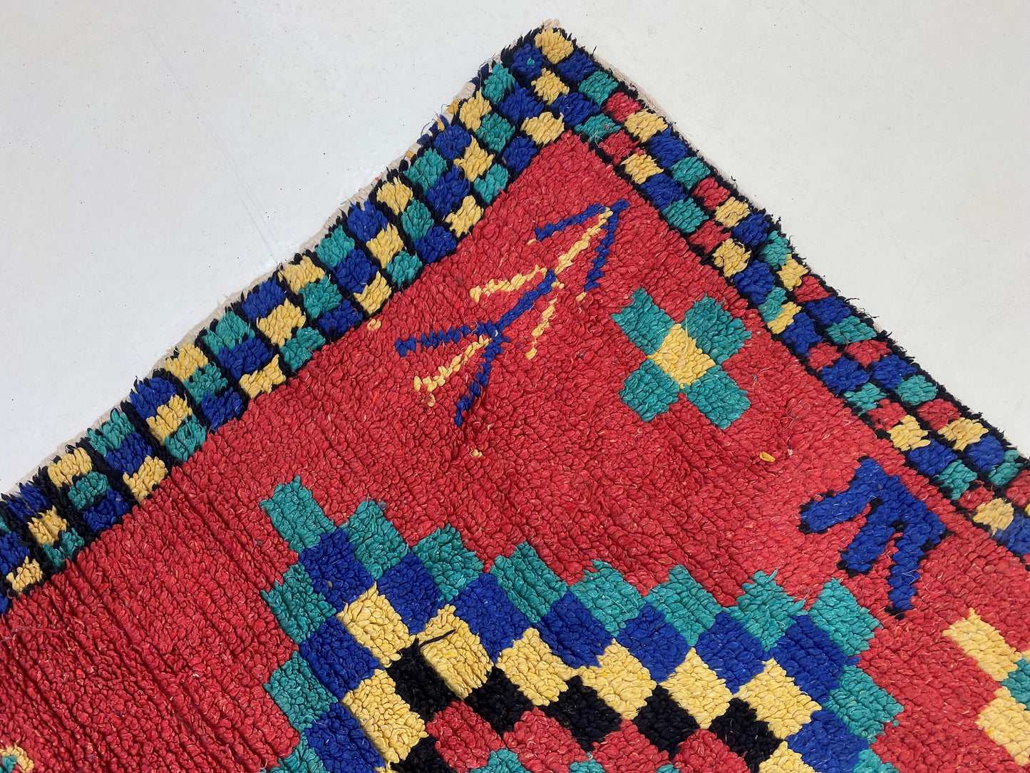 4x6 Moroccan Area Rug, Boho Home Decor.