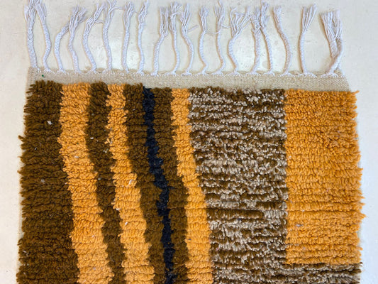 Handmade Custom Area Rug, Moroccan Berber Wool Rug.