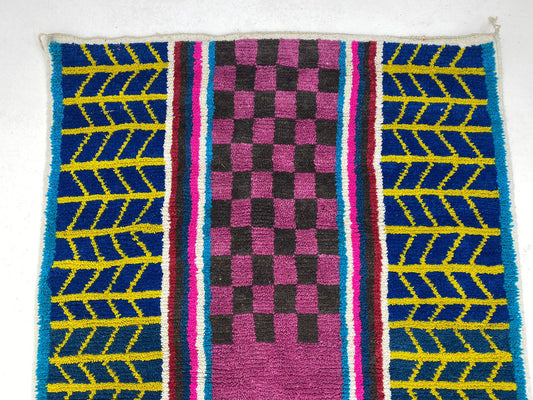Handwoven Moroccan Beauty, Berber Rug for Your Living Space.
