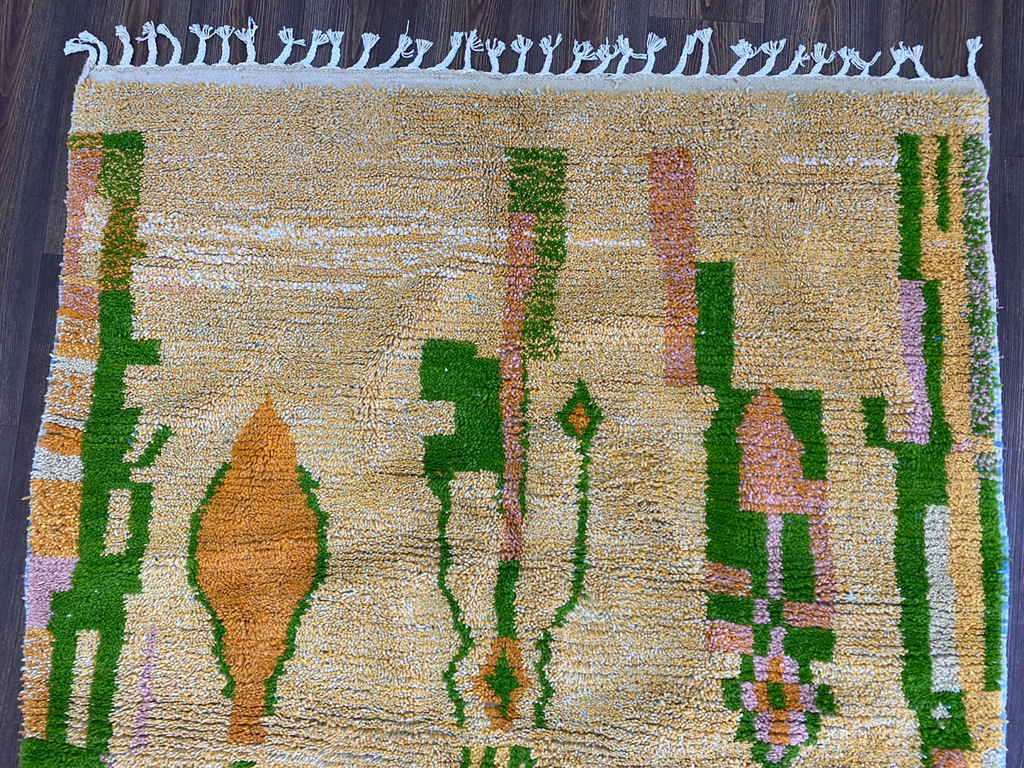 Custom Berber Rug, Handwoven Moroccan colorful for Your Living Room.