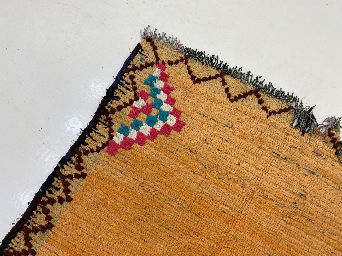 4x6 Moroccan Rugs, Colorful Vintage Area Rug, Unique Berber Home decor.