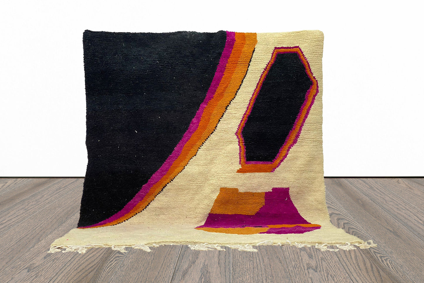 Unique Berber Rug for Living Room Decor, Handmade Moroccan Rug.