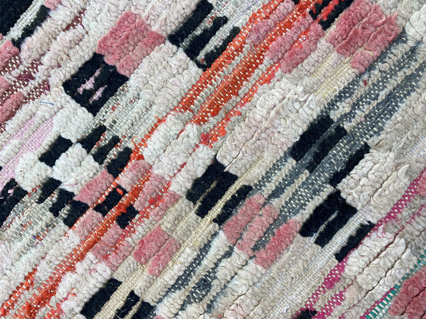 Moroccan Runner Rug 3x10, Vintage Berber Design Rug.