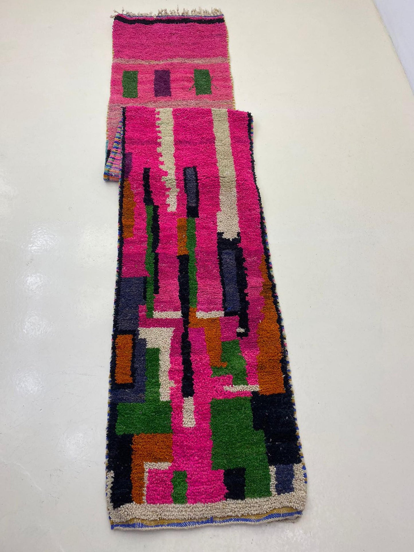 Runner rug, Moroccan Custom Handmade Berber Runner Carpet, Flooring rugs for Home decor.