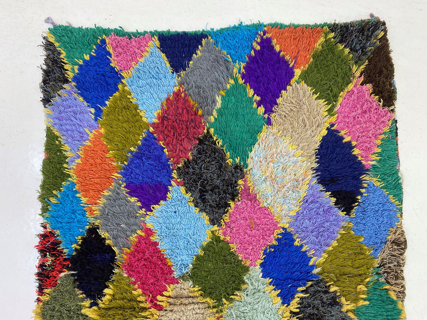 3x11 Vintage Moroccan Runner Rug, Creative Berber Style.
