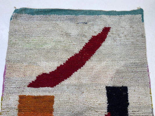 Vibrant Moroccan Colors for Your Living Room, Handwoven Custom Berber Rug.