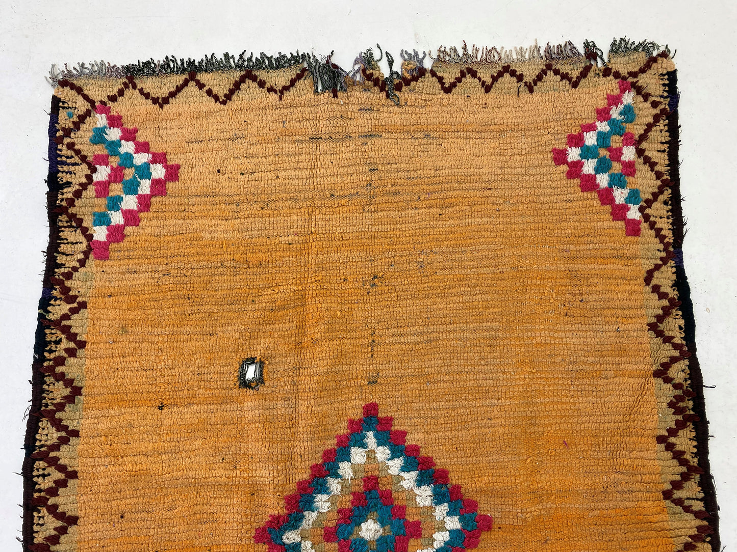 4x6 Moroccan Rugs, Colorful Vintage Area Rug, Unique Berber Home decor.