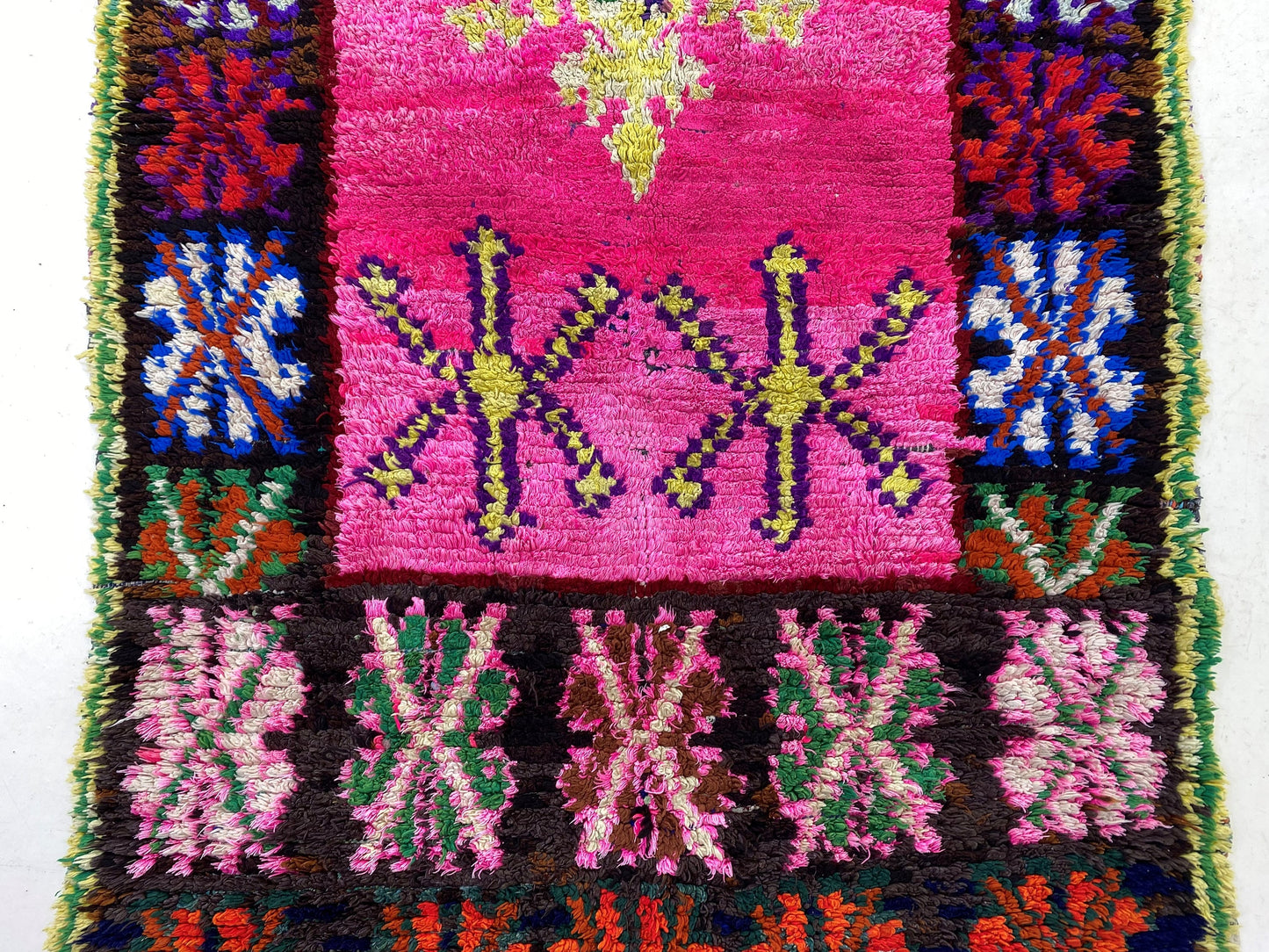 4x8 Berber Moroccan Rug, Cozy Vintage Home Decor Rug.