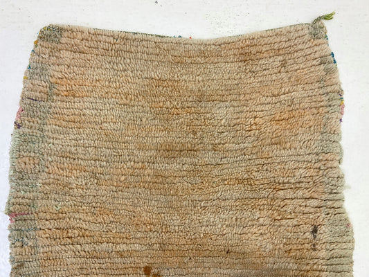 Extra Narrow Moroccan 3x13 Runner, Vintage Boho Worn Runner.