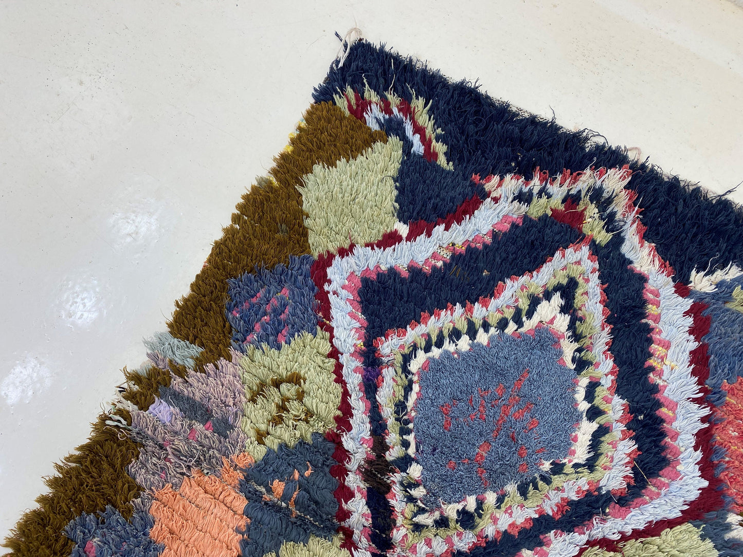 Narrow 3x9 Runner, Vintage Berber Runner, Moroccan Runner Rug.