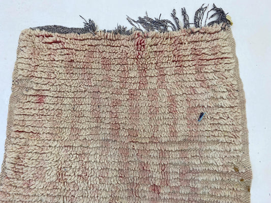 Tapis de couloir marocain long 2x8, tapis de couloir bohème minimaliste vintage.