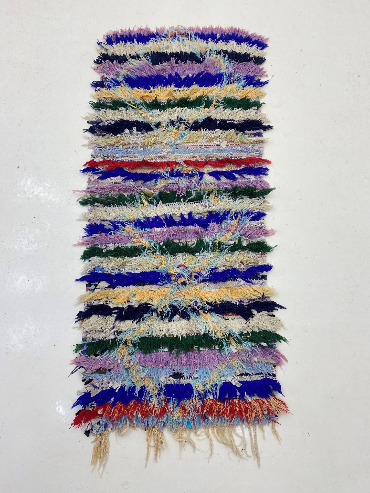 Small Moroccan 2x5 Runner, Vintage Boho Rug Runner.