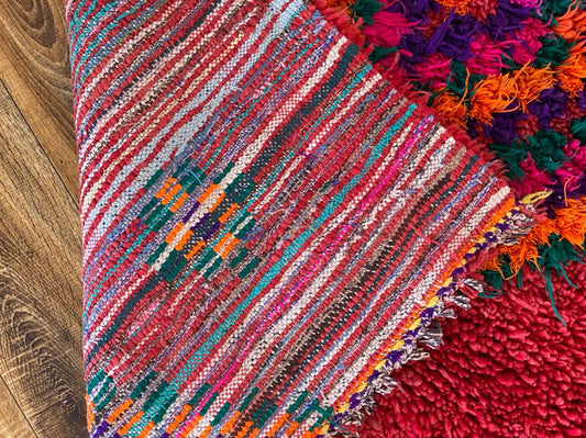 Moroccan Berber area  rug 4x6 ft.