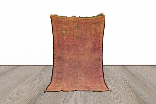 5x9 ft Moroccan purple large area rug.