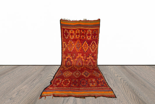 Large Berber Moroccan rug 6x14 ft.