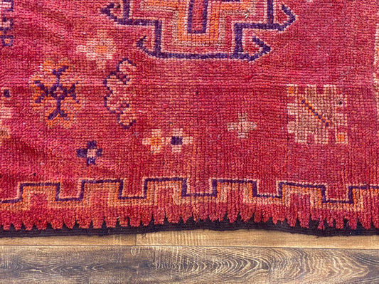 Large Berber Moroccan rug 5x12 ft.