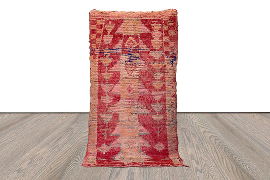 4x8 Moroccan vintage worn area Rugs, Berber faded color woven Rugs.