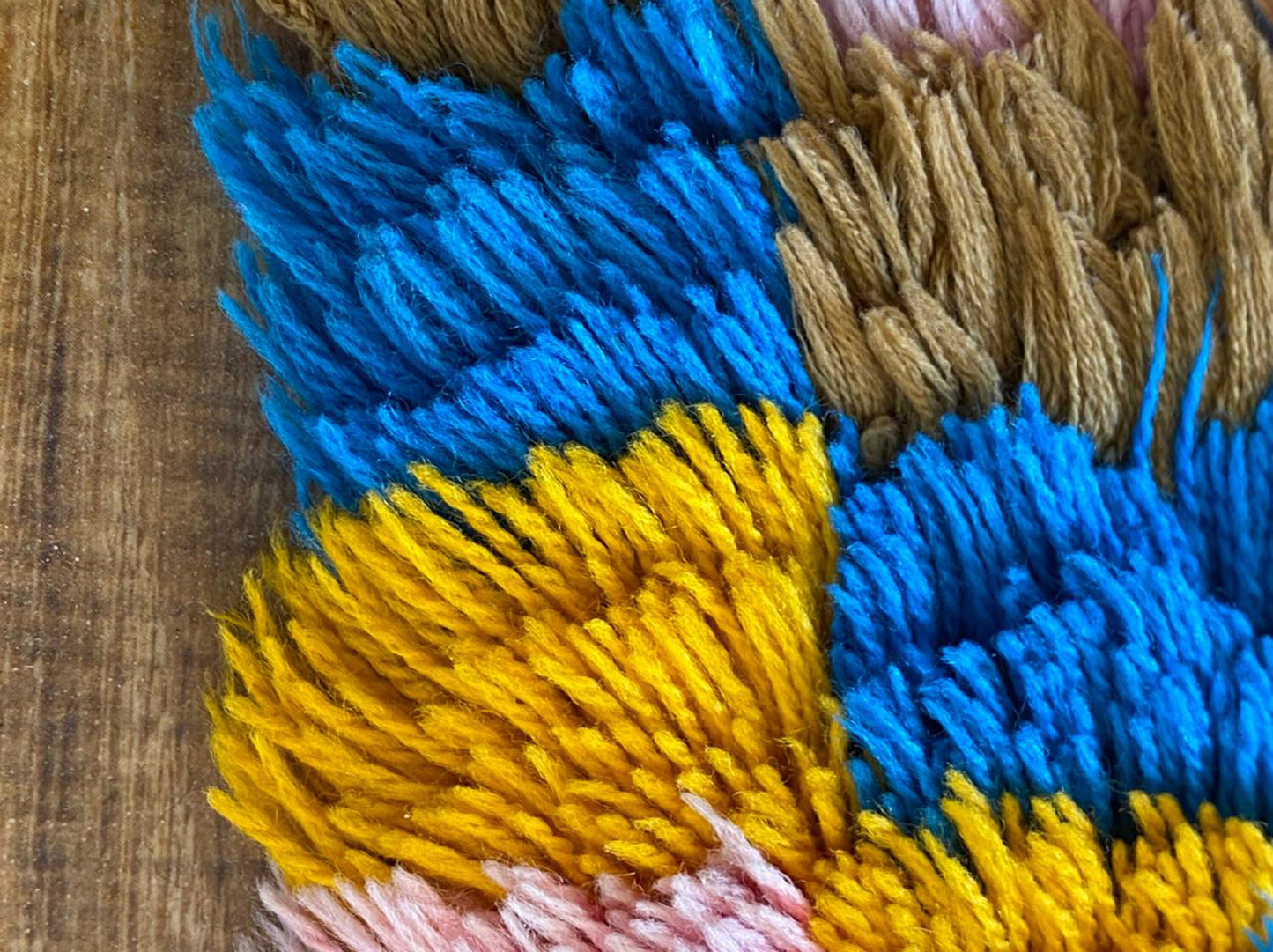 3x9 Vintage Moroccan Berber runner rug, Handwoven colorful rugs.