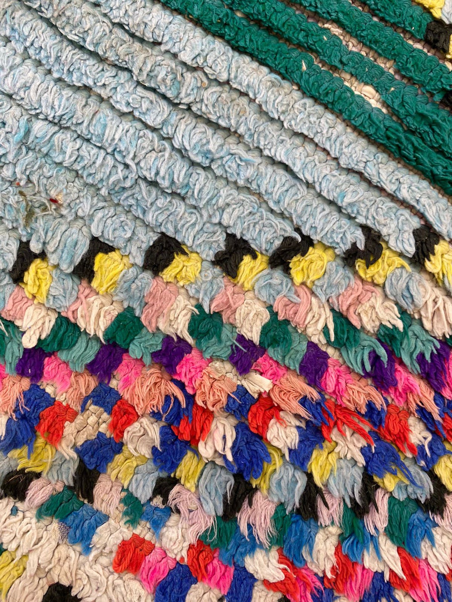 3x8 Vintage Moroccan runner Rug, Berber Tribal Woven Rug.