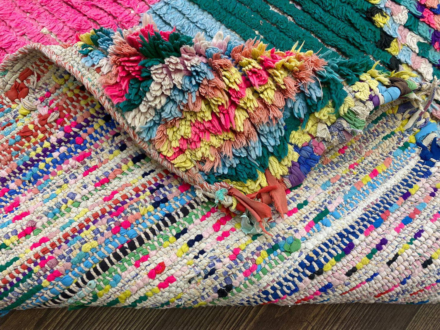 3x8 Vintage Moroccan runner Rug, Berber Tribal Woven Rug.