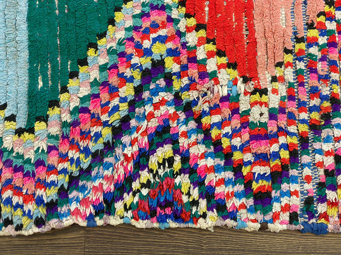 3x8 Vintage Moroccan runner Rug, Berber Tribal Woven Rug.