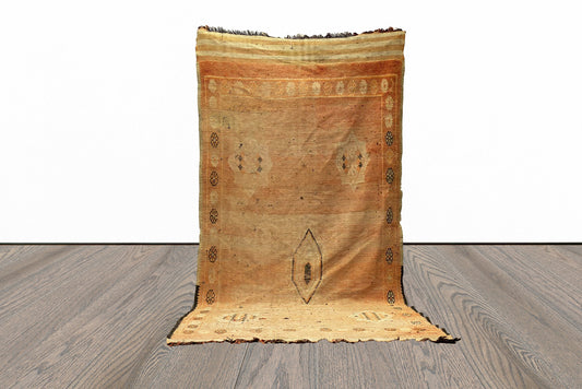 5x12 Moroccan vintage pink Rug.