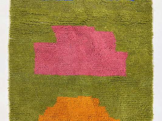 Moroccan rug, Colorful Berber abstract area rugs.