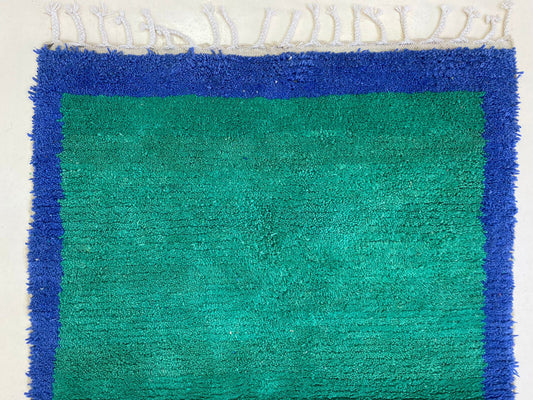 Moroccan rug, Berber Moroccan green rugs, Handmade Carpet.