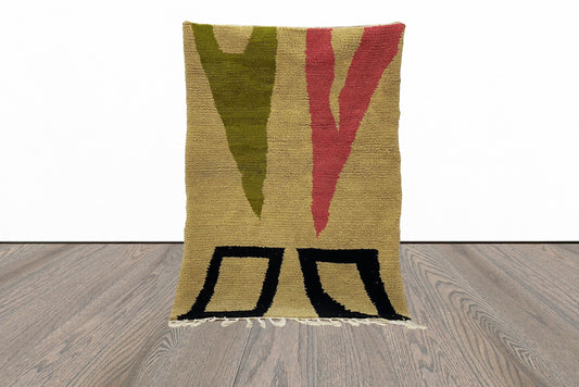 Moroccan rug, custom handmade wool rugs for living room.