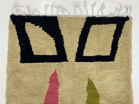 Moroccan rug, custom handmade wool rugs for living room.