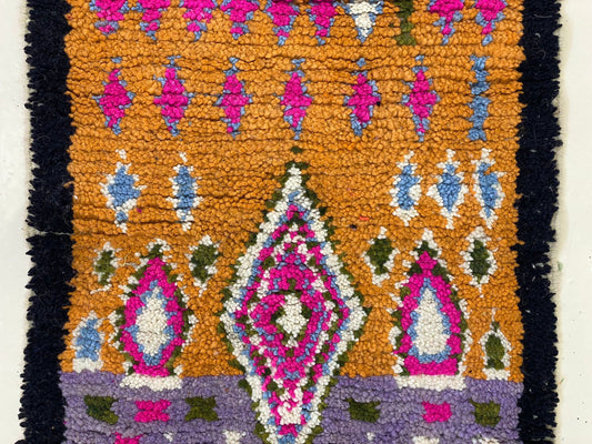 Berber runner rugs. hand woven tribal moroccan rug