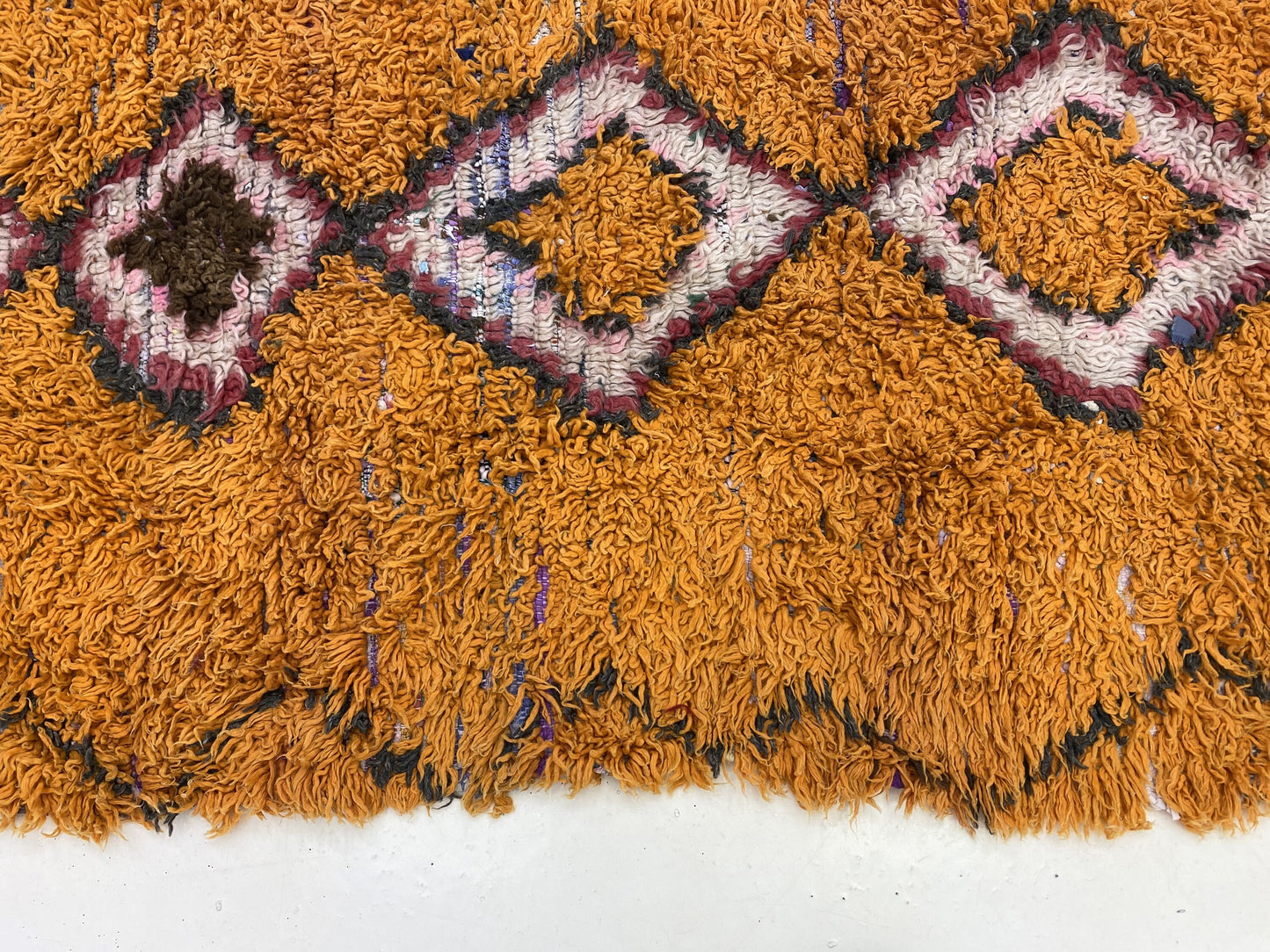 Moroccan narrow long runner rug 3x11 ft.