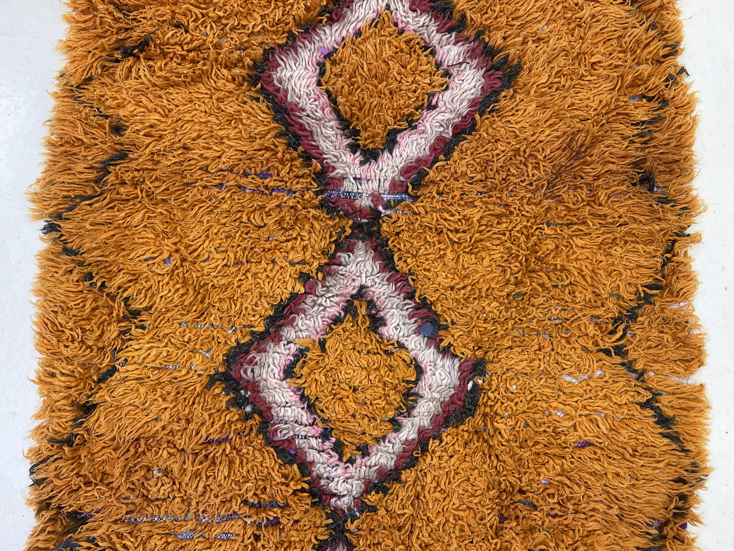Moroccan narrow long runner rug 3x11 ft.