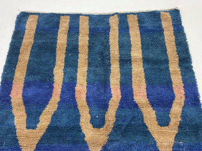 Moroccan rug, customized fluffy and funky rug for a cozy space, made to order wool Berber area rugs.