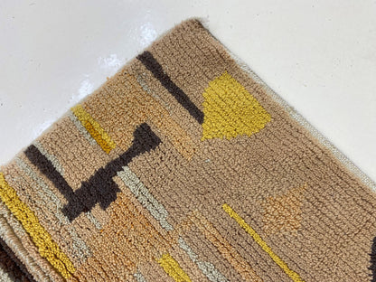 Unique Handcrafted Rug, Moroccan Berber Rug - Custom Colorful handmade rug.