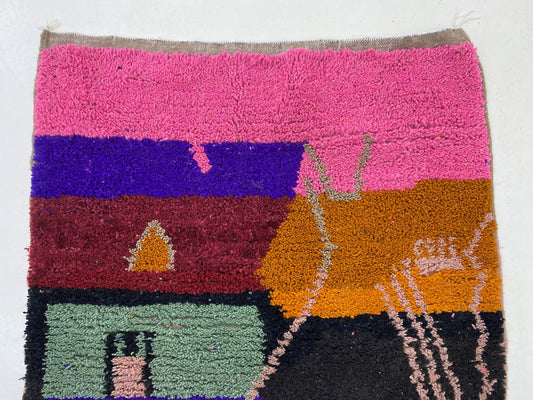Unique Custom Berber Rug - Colorful and Woven Berber area rugs.