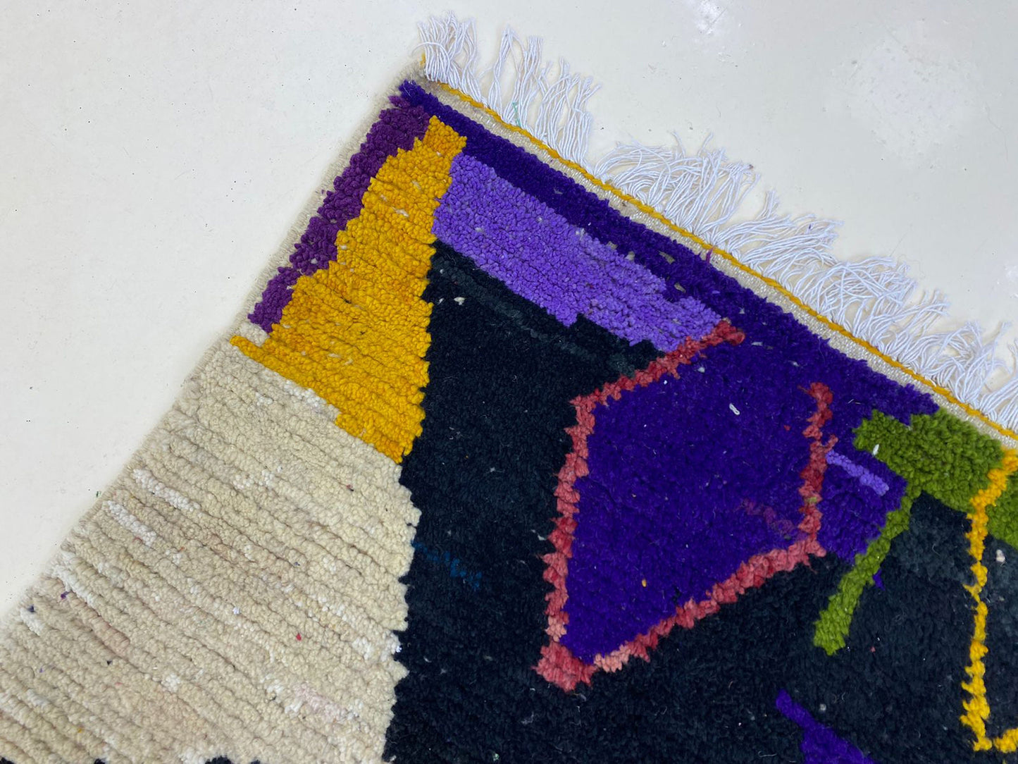 Moroccan Berber Rug, handmade wool area rugs, colorful unique rug.