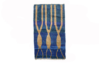 Moroccan rug, customized fluffy and funky rug for a cozy space, made to order wool Berber area rugs.