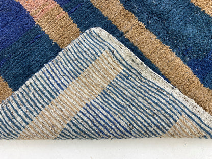 Moroccan rug, customized fluffy and funky rug for a cozy space, made to order wool Berber area rugs.