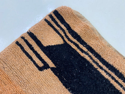 Customized Moroccan Berber Rug, Artisanal Area Rug, Handwoven Made to Order rug.