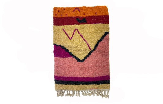 Moroccan Berber Rug, Custom Handmade Area Rug, Unique Design  rug.