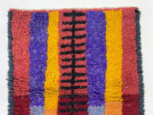 Tapis berbère marocain fabriqué à la main - Tapis unique personnalisé - Tapis fabriqué sur commande.