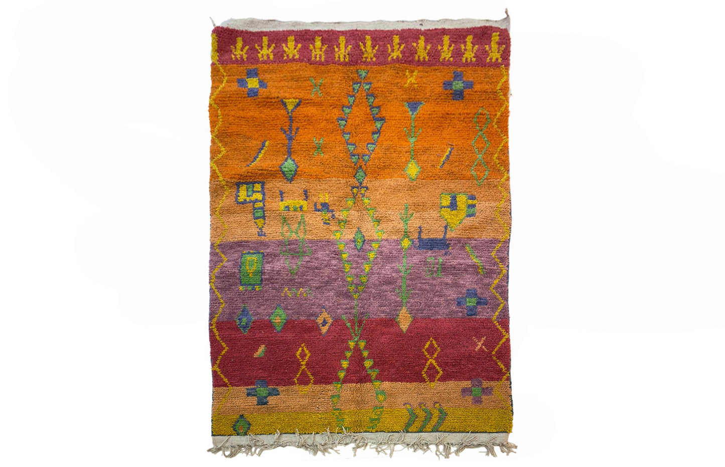 Moroccan Berber area Rug, custom Handwoven Wool Rug.