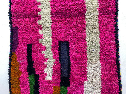 Runner rug, Moroccan Custom Handmade Berber Runner Carpet, Flooring rugs for Home decor.