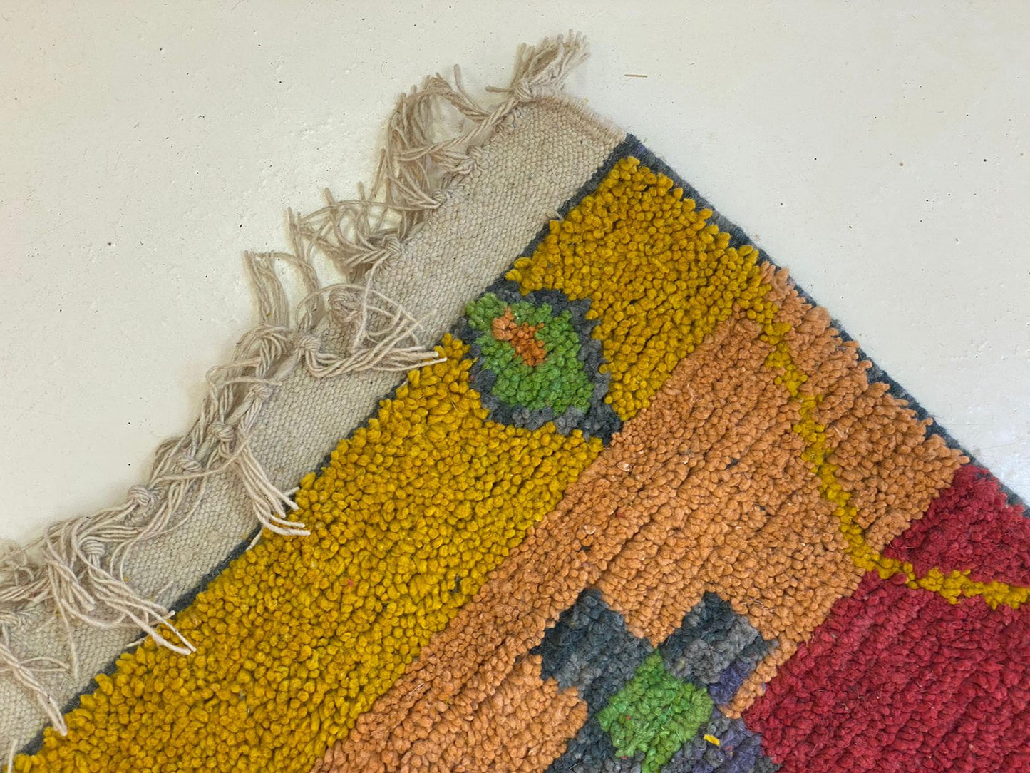 Moroccan Berber area Rug, custom Handwoven Wool Rug.