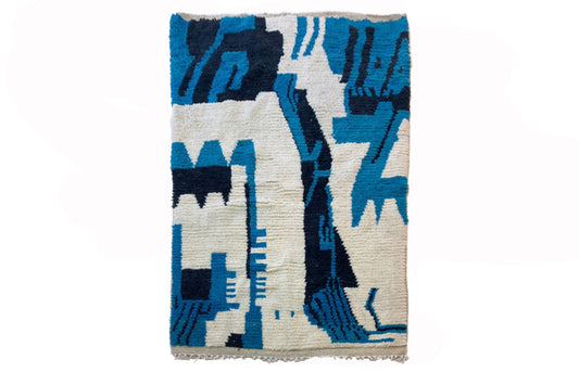 Unique Handmade Moroccan Berber Rug, Made to Order Colorful Custom Area Rug.