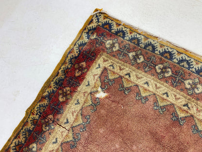 Unique Bohemian Moroccan Area Rug 6x9 ft.